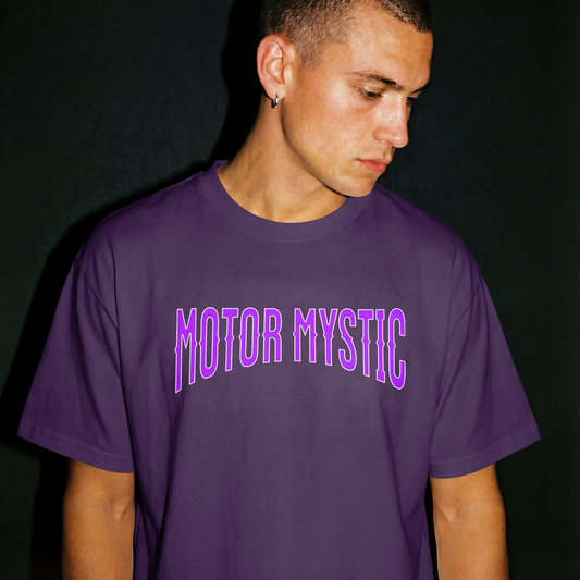 ⚙️ MOTOR MYSTIC : Oversized T-Shirt : 100% Premium Cotton 🌙