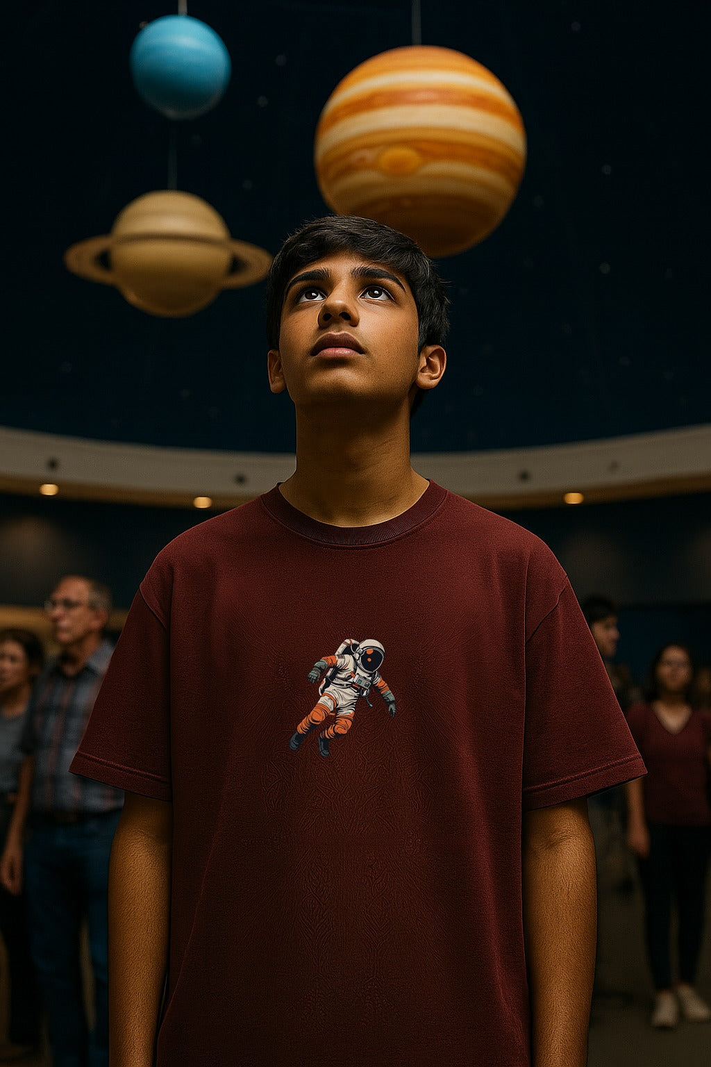 Explorer: Oversized T-Shirt | 240 GSM Heavyweight Tee KAALA KEEDA