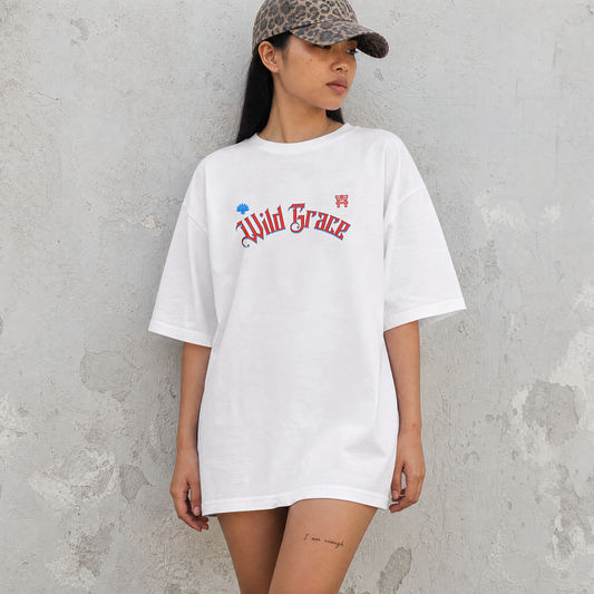π¦ WILD GRACE : Oversized T-Shirt : 100% Premium Cotton β©οΈ