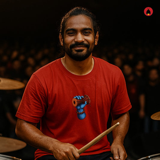 Shivnaad: Oversized T-Shirt | 240 GSM Heavyweight Cotton Tee KAALA KEEDA