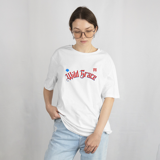 🦊 WILD GRACE : Oversized T-Shirt : 100% Premium Cotton ⛩️